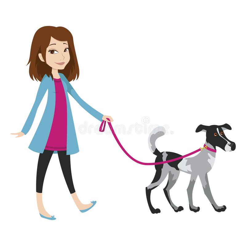 Detail Dog With Leash Clipart Nomer 18