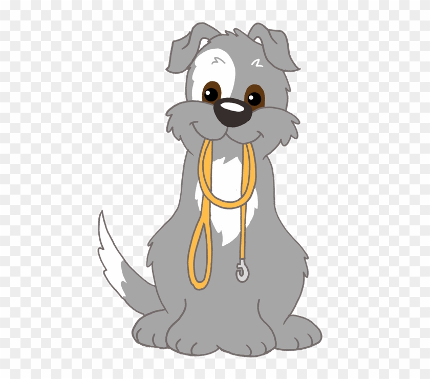 Detail Dog With Leash Clipart Nomer 26