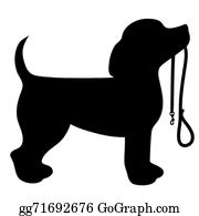 Detail Dog With Leash Clipart Nomer 8