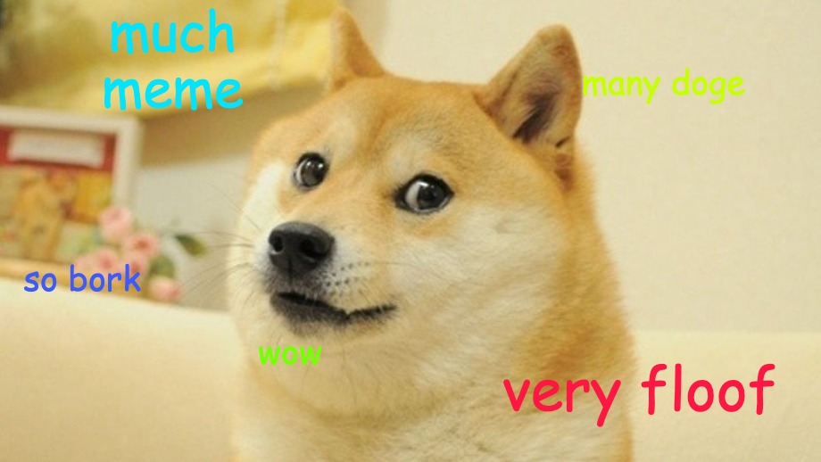 Doge Meme Font - KibrisPDR