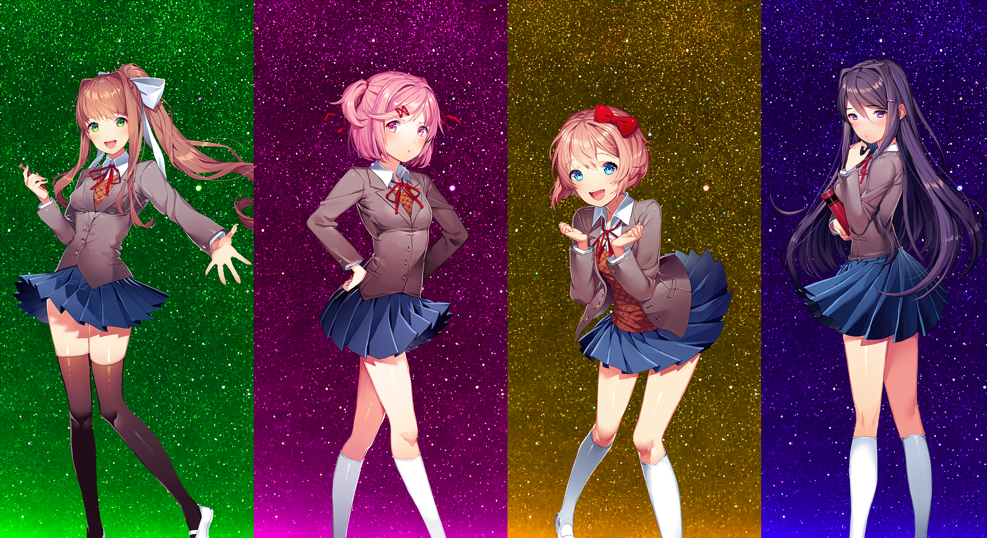 Detail Doki Doki Literature Club Wallpaper Nomer 15