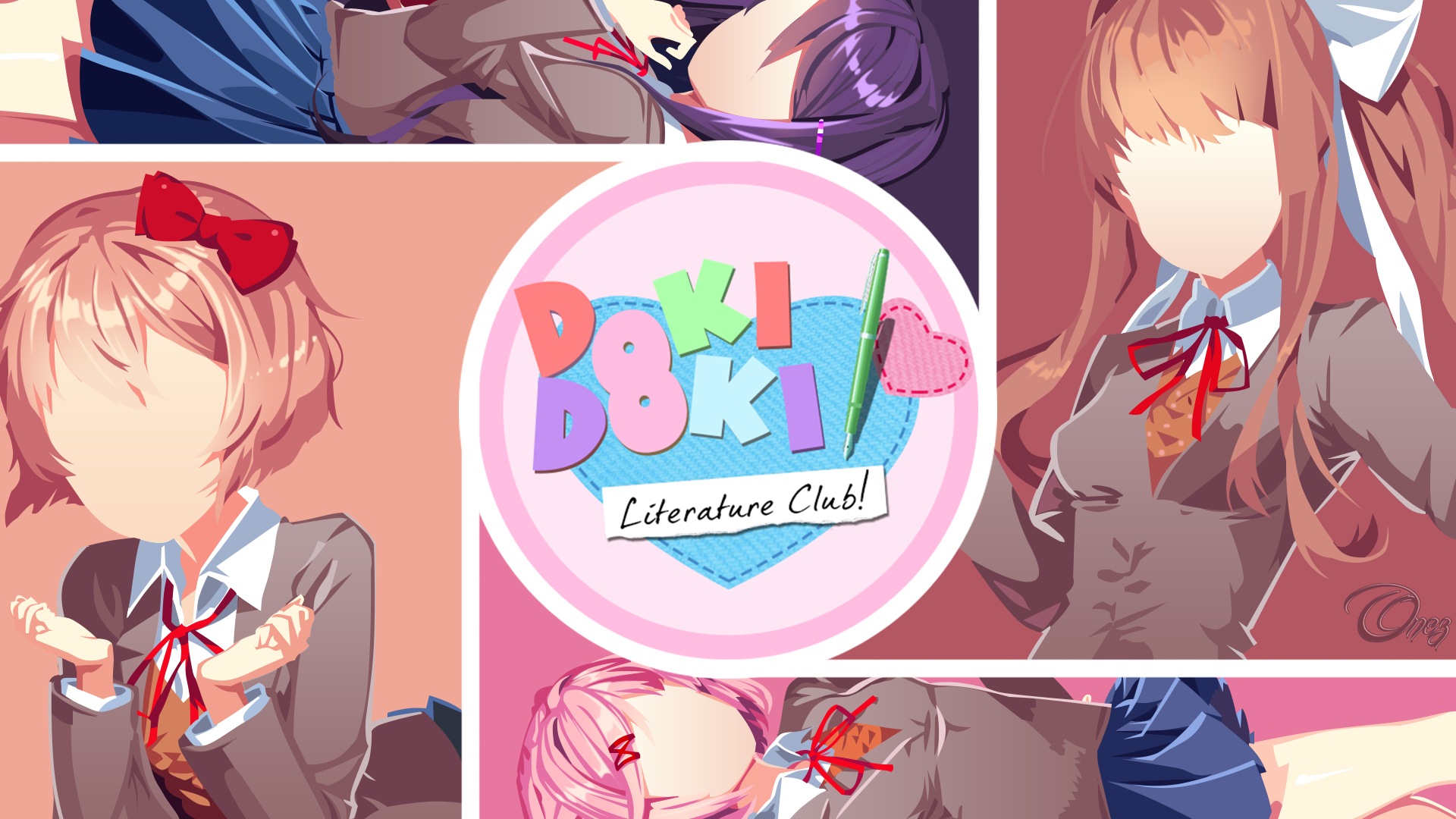 Detail Doki Doki Literature Club Wallpaper Nomer 30