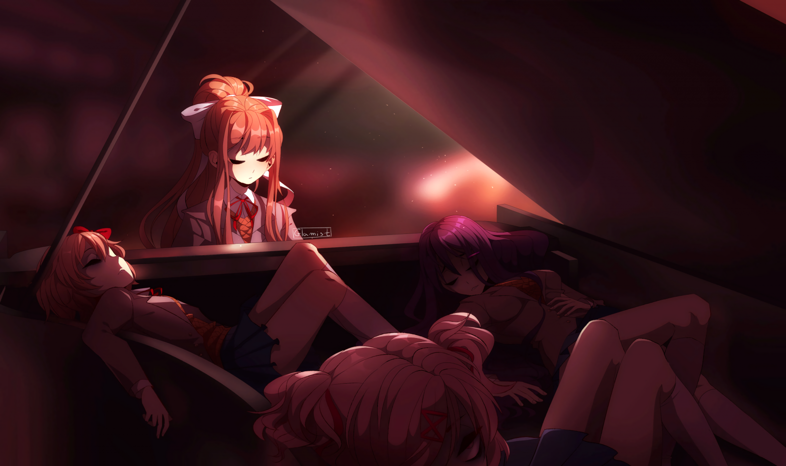 Detail Doki Doki Literature Club Wallpaper Nomer 32