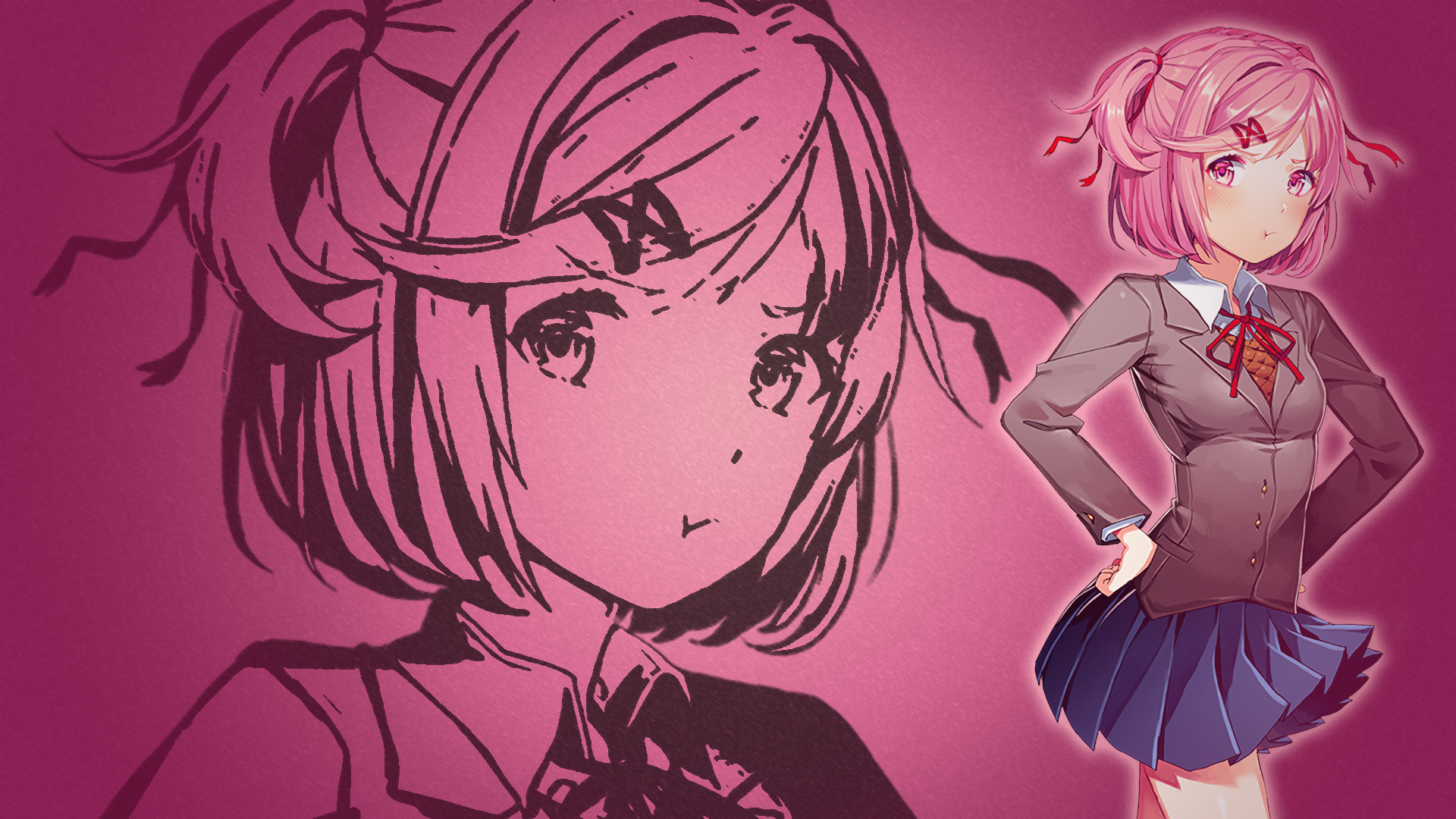 Detail Doki Doki Literature Club Wallpaper Nomer 7