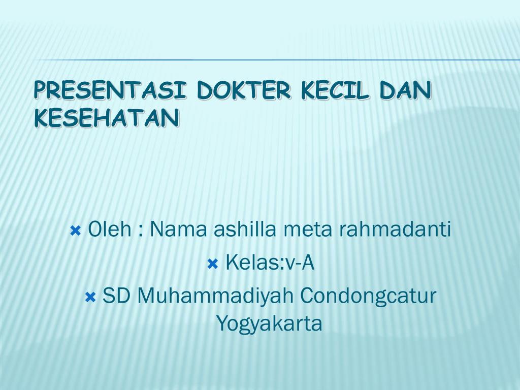 Detail Dokter Kecil Powerpoint Nomer 9