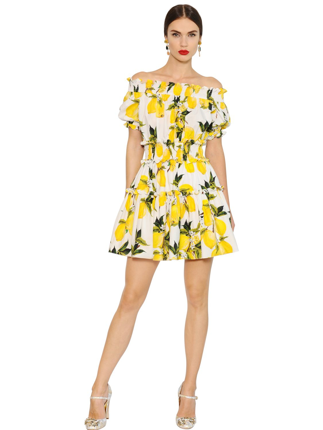 Detail Dolce And Gabbana Lemon Dress Nomer 20