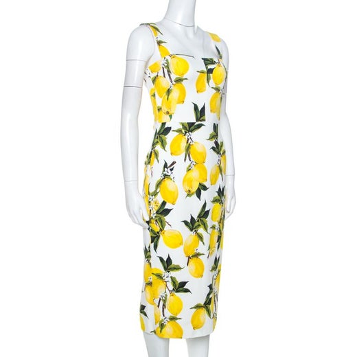 Detail Dolce And Gabbana Lemon Dress Nomer 22