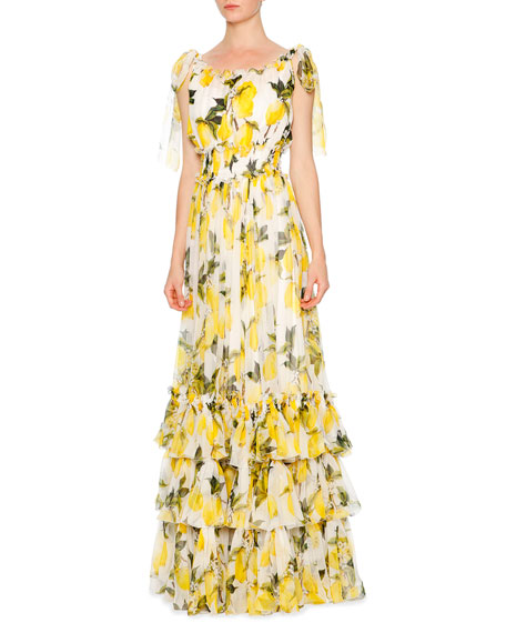 Detail Dolce And Gabbana Lemon Dress Nomer 31