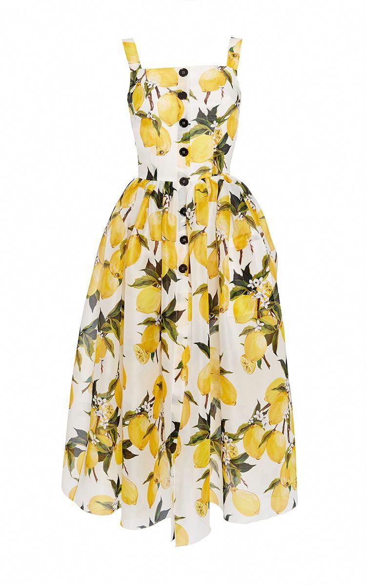 Detail Dolce And Gabbana Lemon Dress Nomer 9