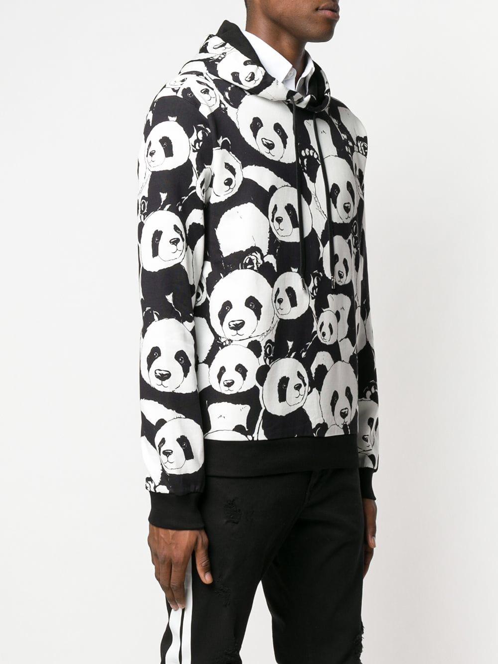 Detail Dolce And Gabbana Panda Hoodie Nomer 4