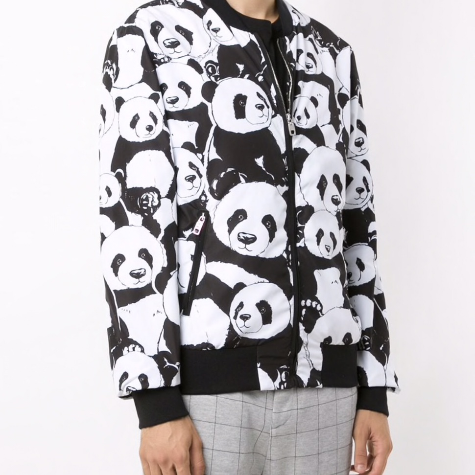 Detail Dolce And Gabbana Panda Hoodie Nomer 42