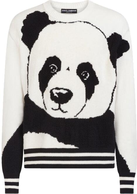 Detail Dolce And Gabbana Panda Hoodie Nomer 7