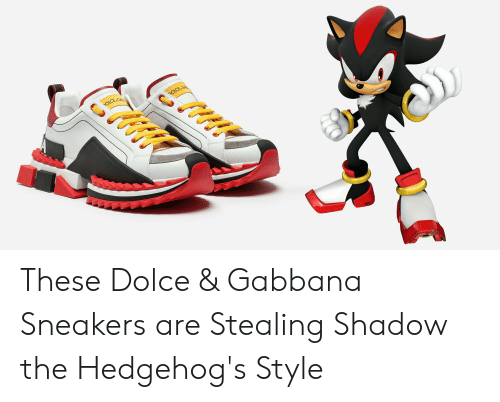 Detail Dolce And Gabbana Shadow The Hedgehog Nomer 20