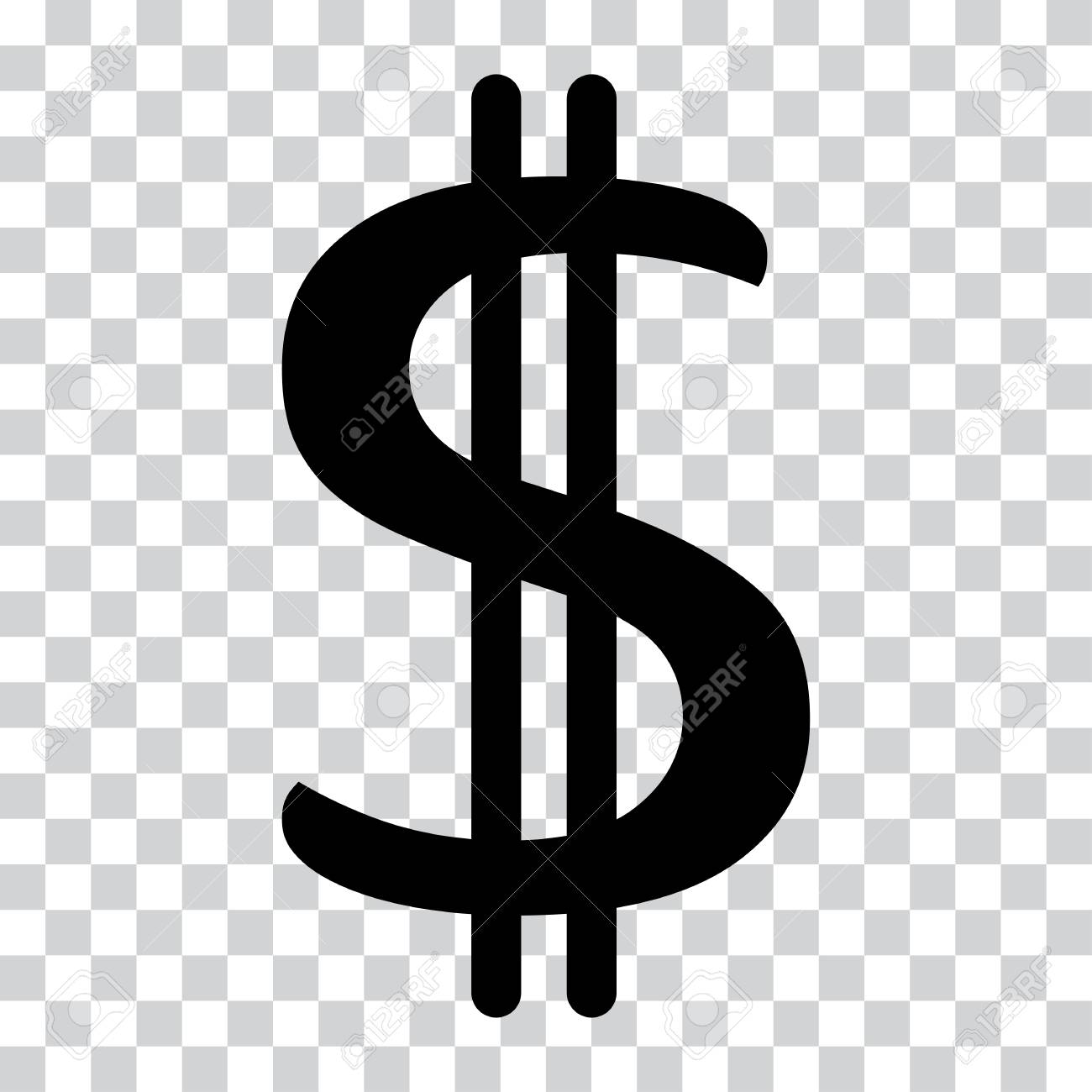 Detail Dollar Sign Icon Transparent Background Nomer 15