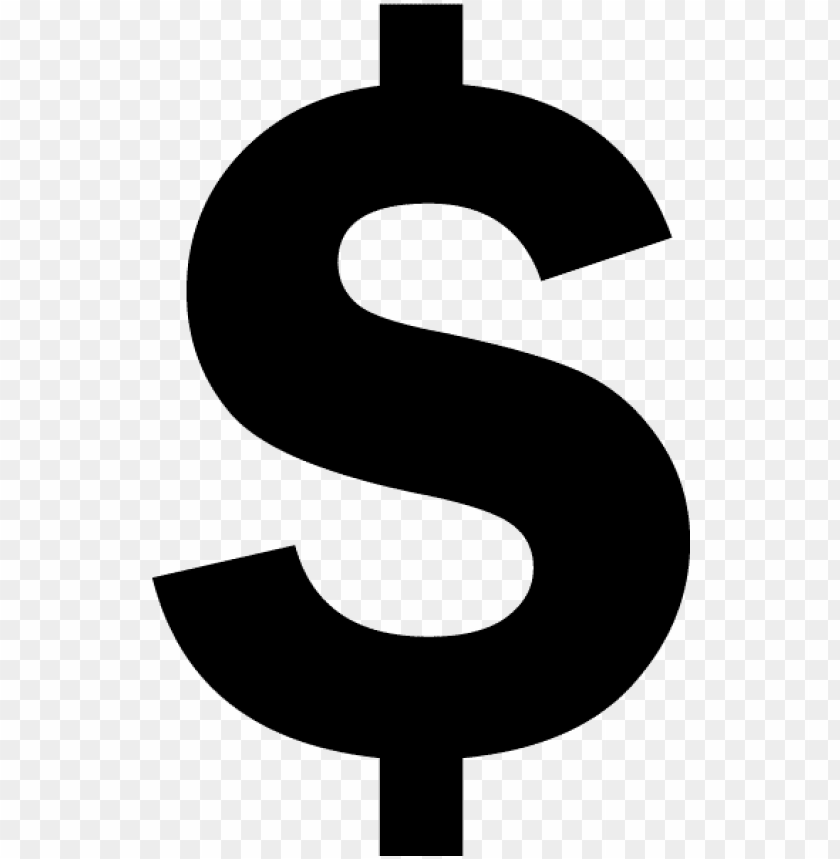 Detail Dollar Sign Icon Transparent Background Nomer 17