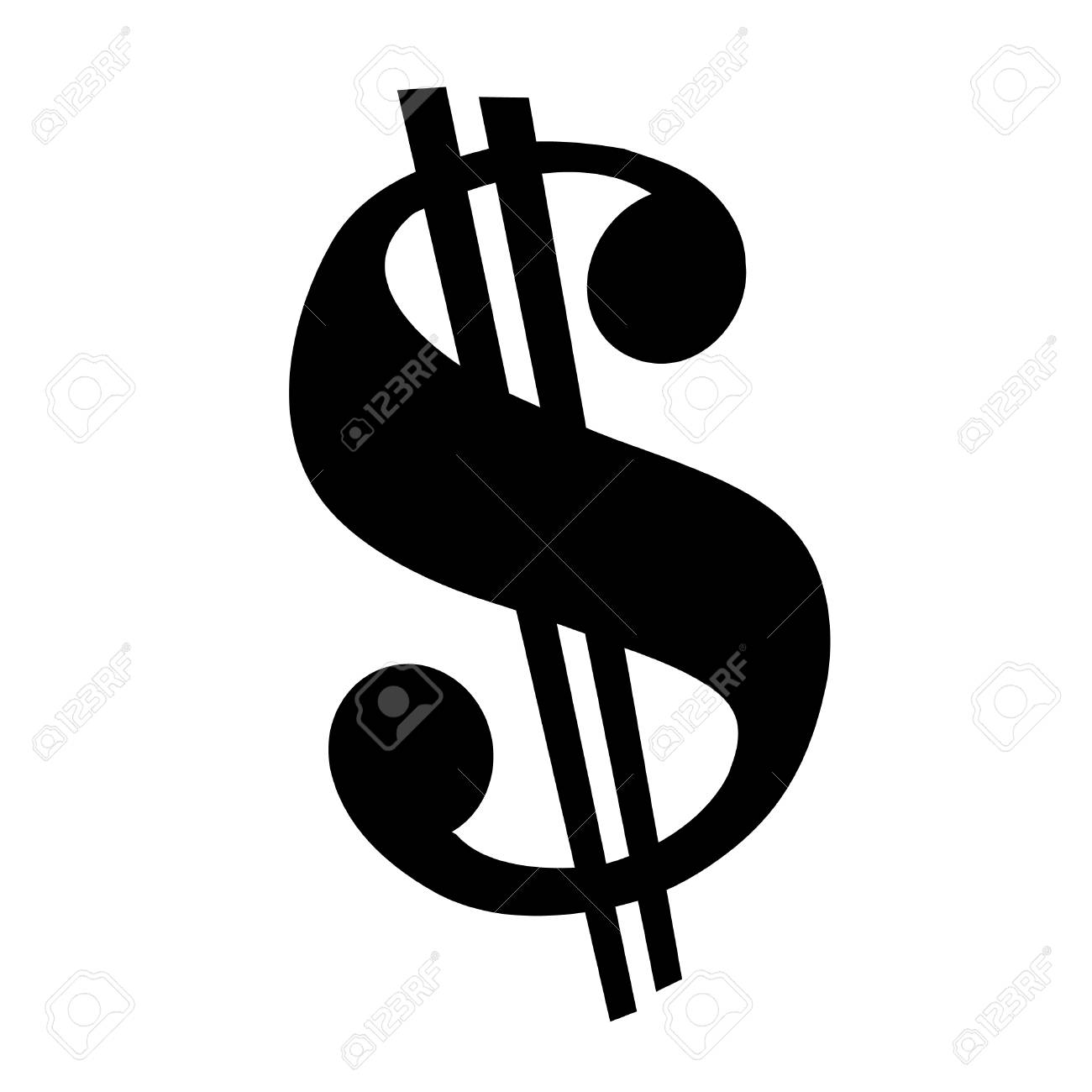 Detail Dollar Sign Vector Nomer 11