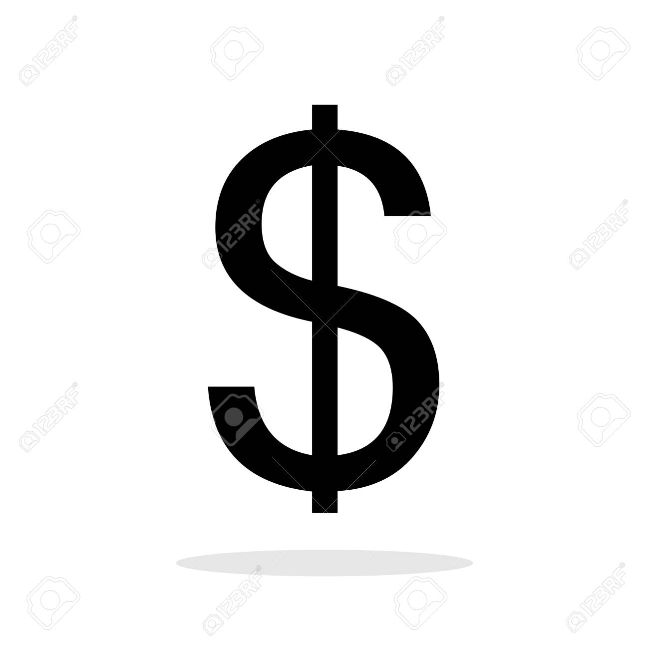 Detail Dollar Sign Vector Nomer 12