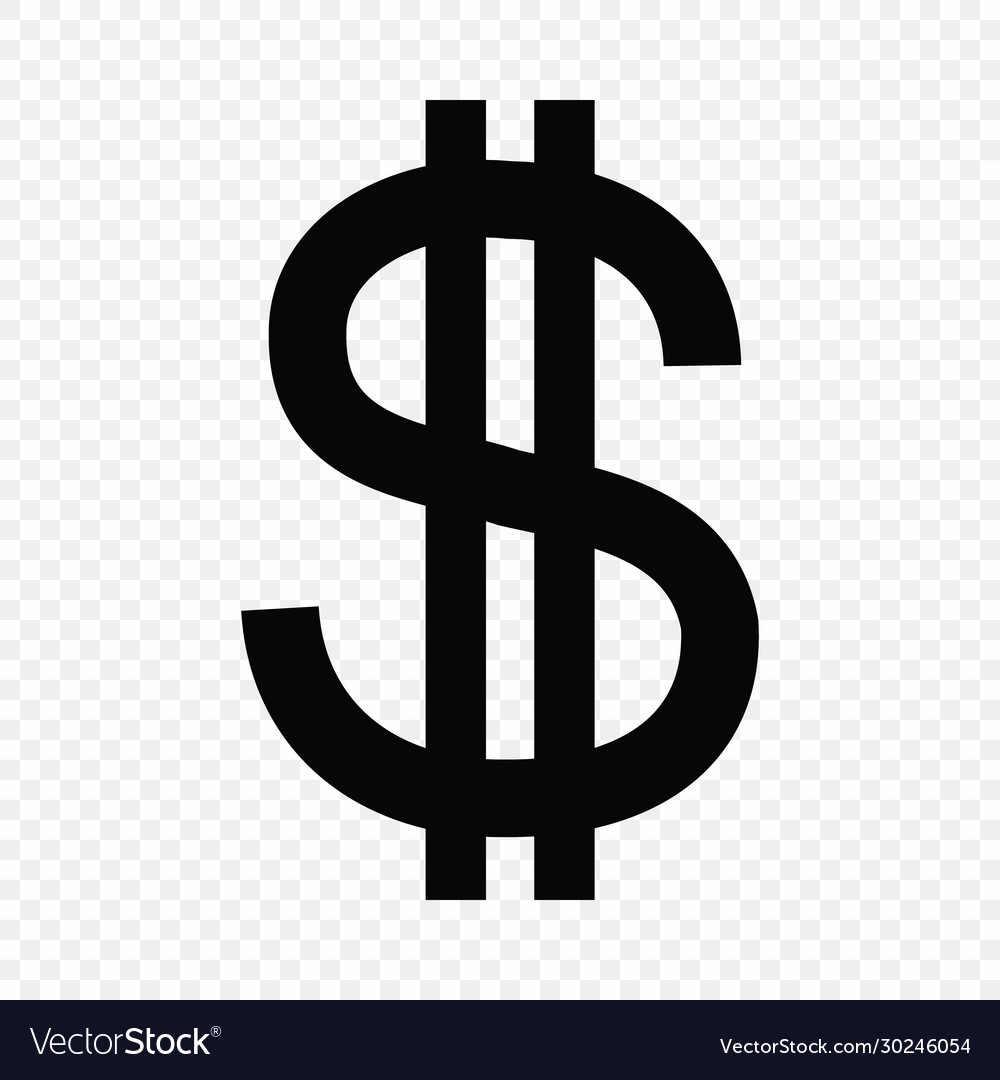 Detail Dollar Sign Vector Nomer 4