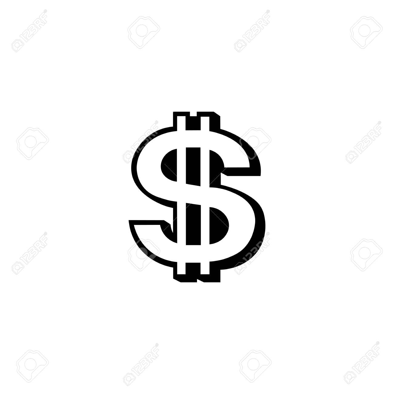 Detail Dollar Sign Vector Nomer 51