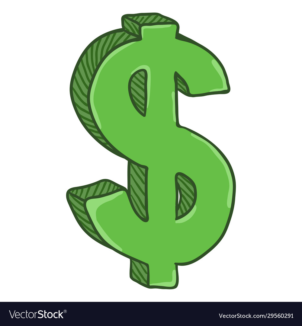 Detail Dollar Sign Vector Nomer 10
