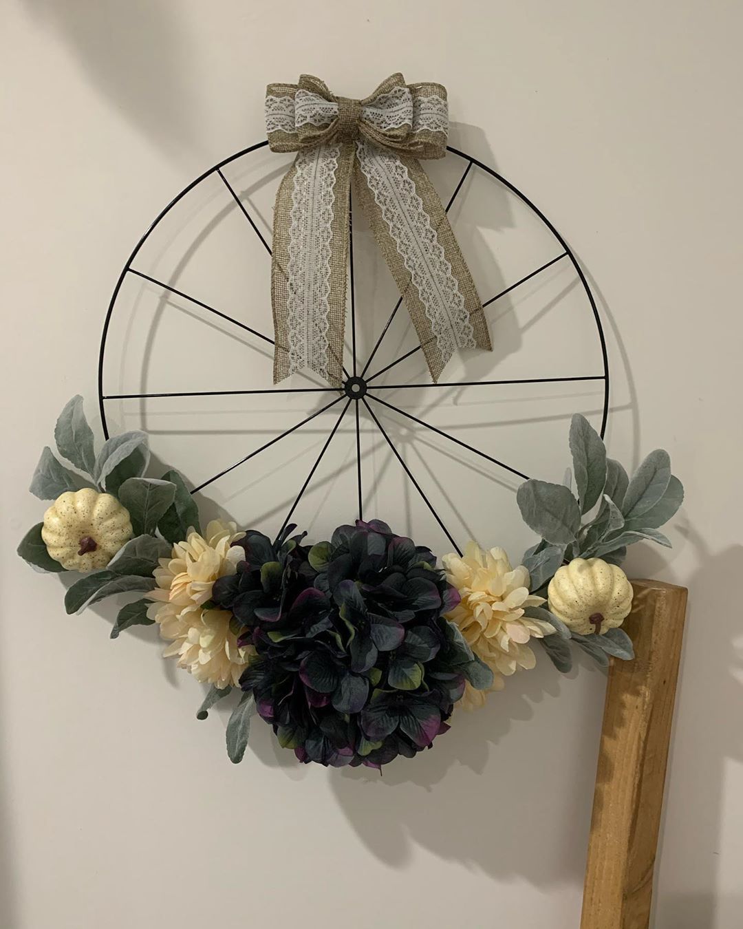 Detail Dollar Tree Bicycle Wheel Wreath Nomer 15