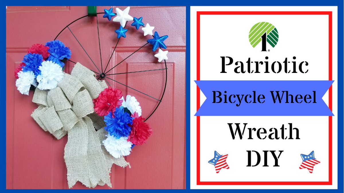 Detail Dollar Tree Bicycle Wheel Wreath Nomer 36