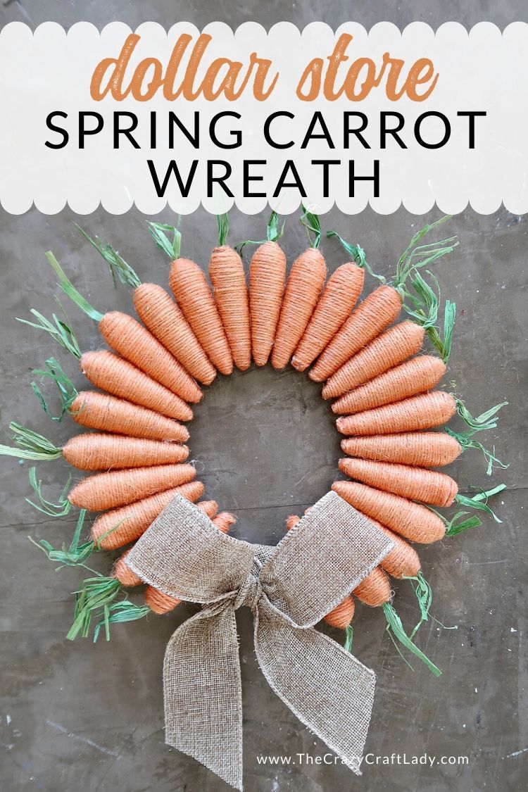 Detail Dollar Tree Carrot Wreath Nomer 10