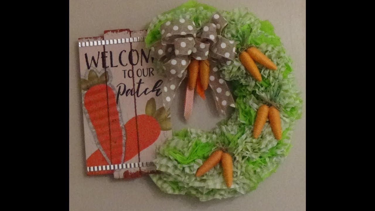 Detail Dollar Tree Carrot Wreath Nomer 13