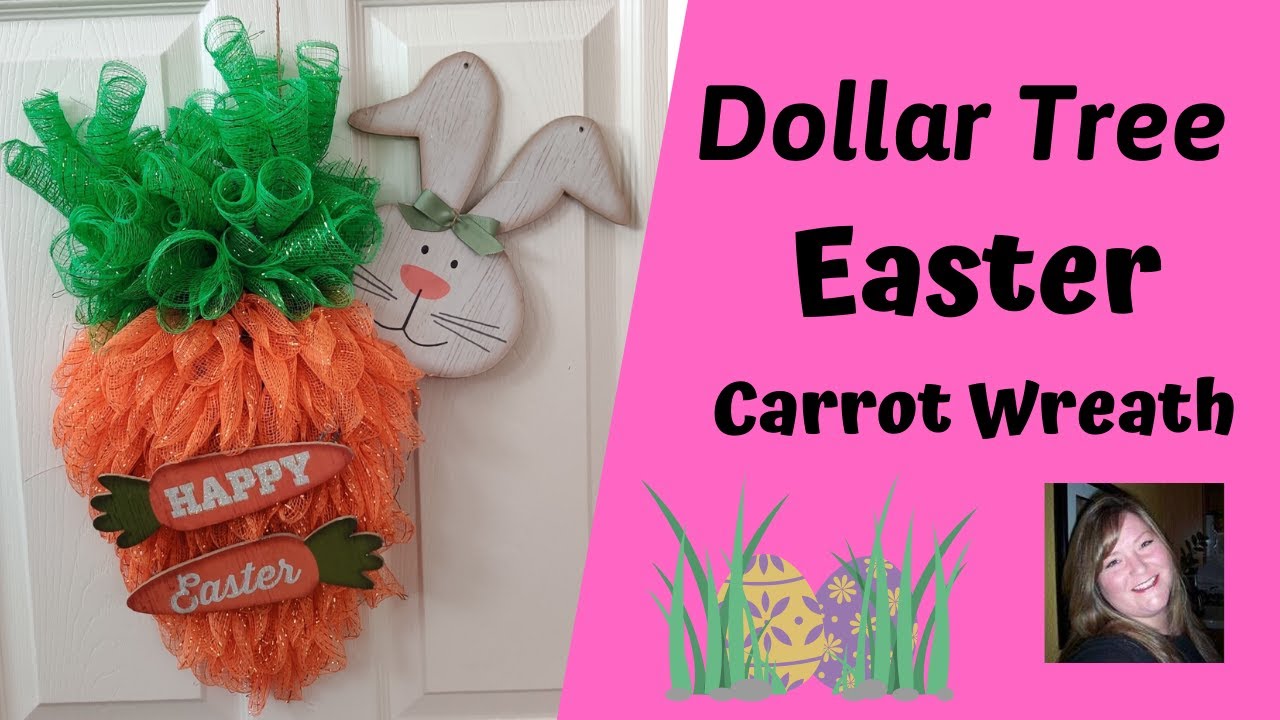 Detail Dollar Tree Carrot Wreath Nomer 18
