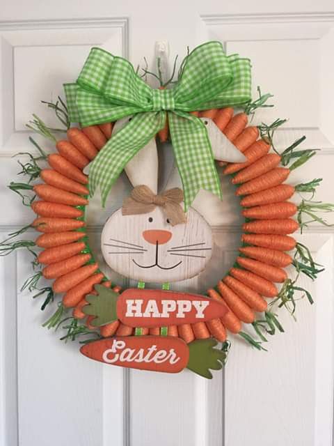 Detail Dollar Tree Carrot Wreath Nomer 27