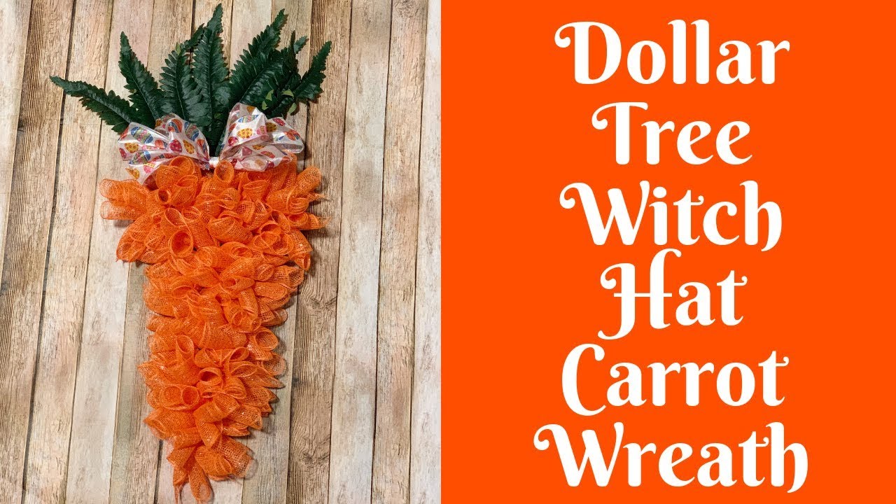 Detail Dollar Tree Carrot Wreath Nomer 3