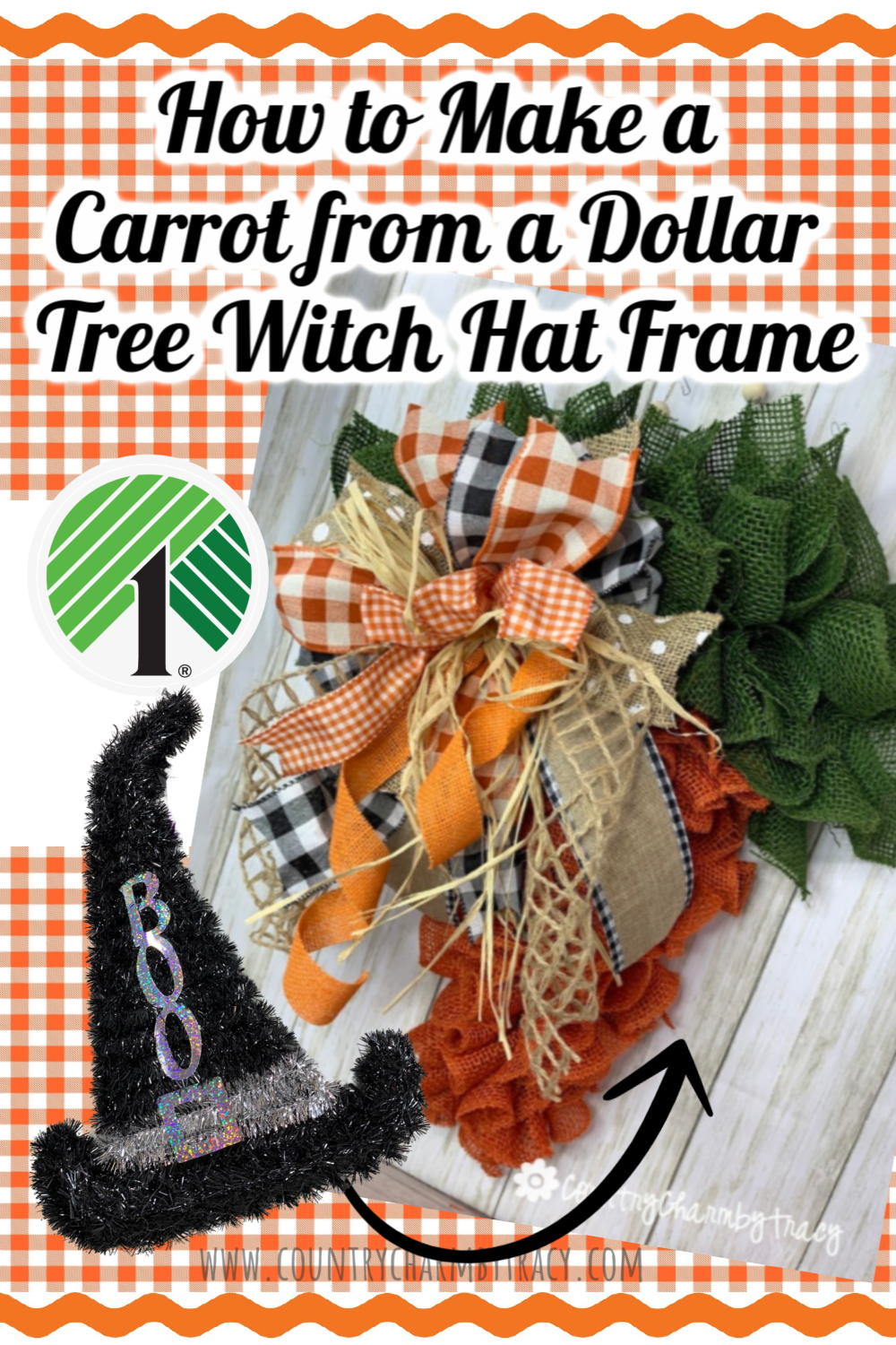 Detail Dollar Tree Carrot Wreath Nomer 39