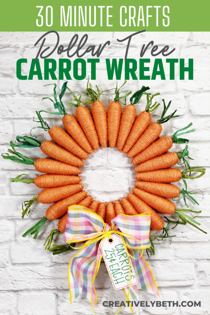 Detail Dollar Tree Carrot Wreath Nomer 40