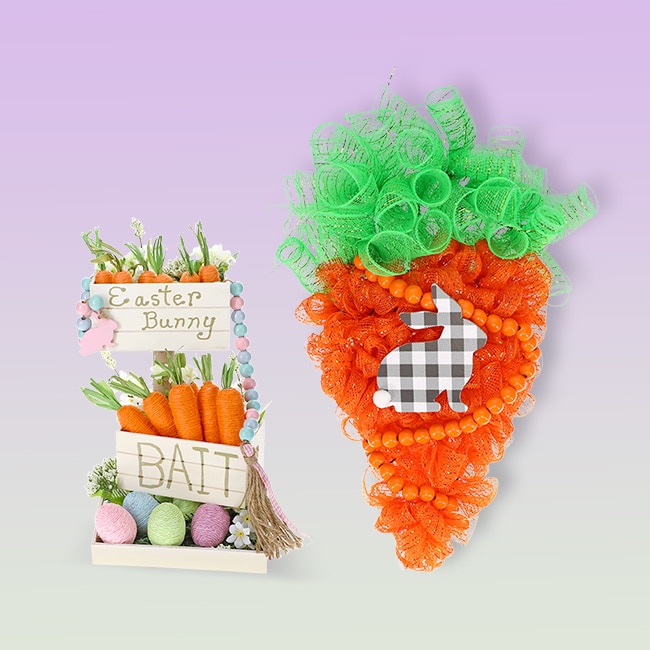 Detail Dollar Tree Carrot Wreath Nomer 44