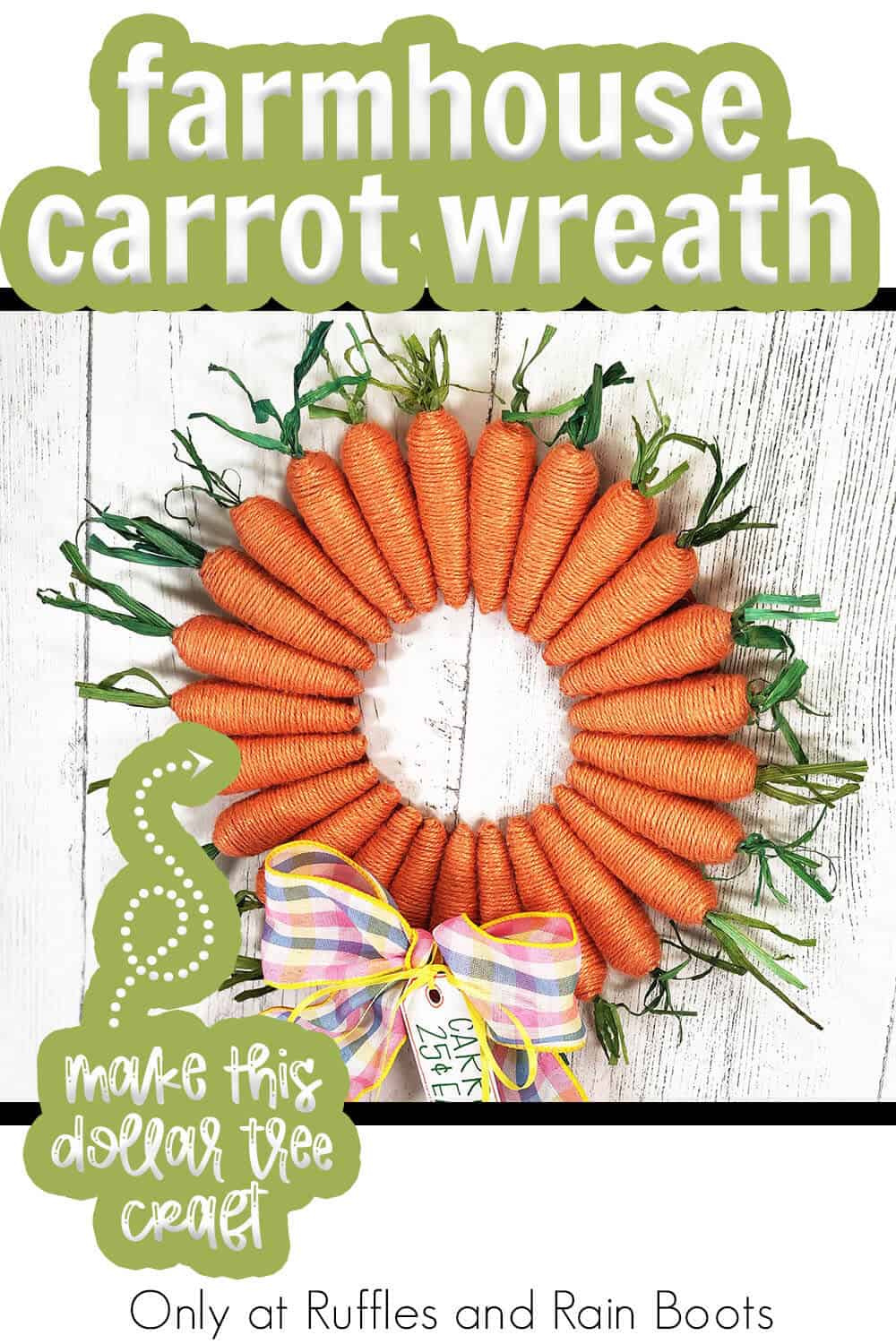 Detail Dollar Tree Carrot Wreath Nomer 45