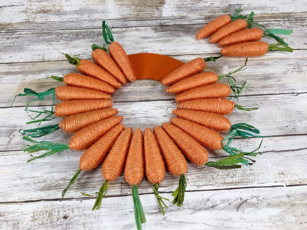 Detail Dollar Tree Carrot Wreath Nomer 48