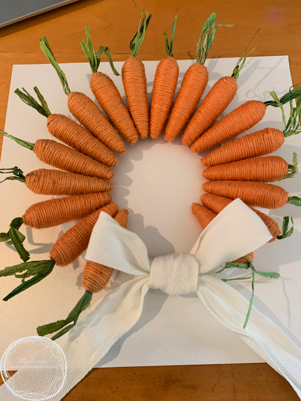 Detail Dollar Tree Carrot Wreath Nomer 52