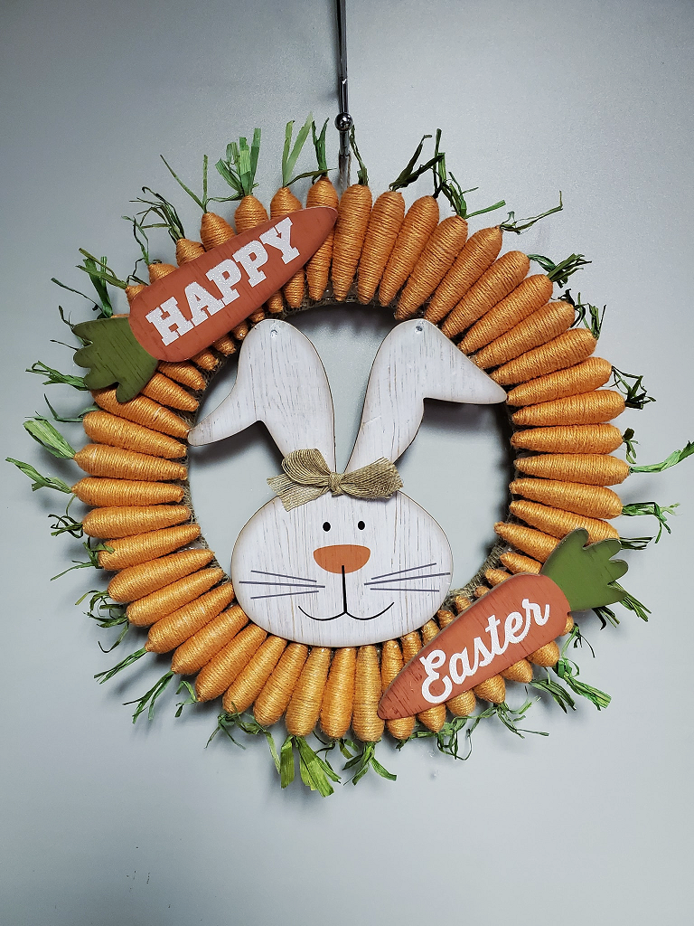 Detail Dollar Tree Carrot Wreath Nomer 6