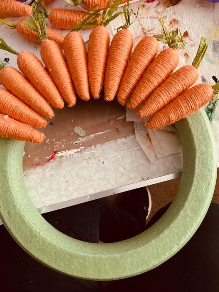 Detail Dollar Tree Carrot Wreath Nomer 8