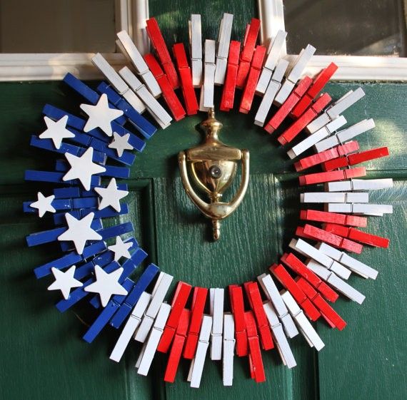 Detail Dollar Tree Clothespin Wreath Nomer 55