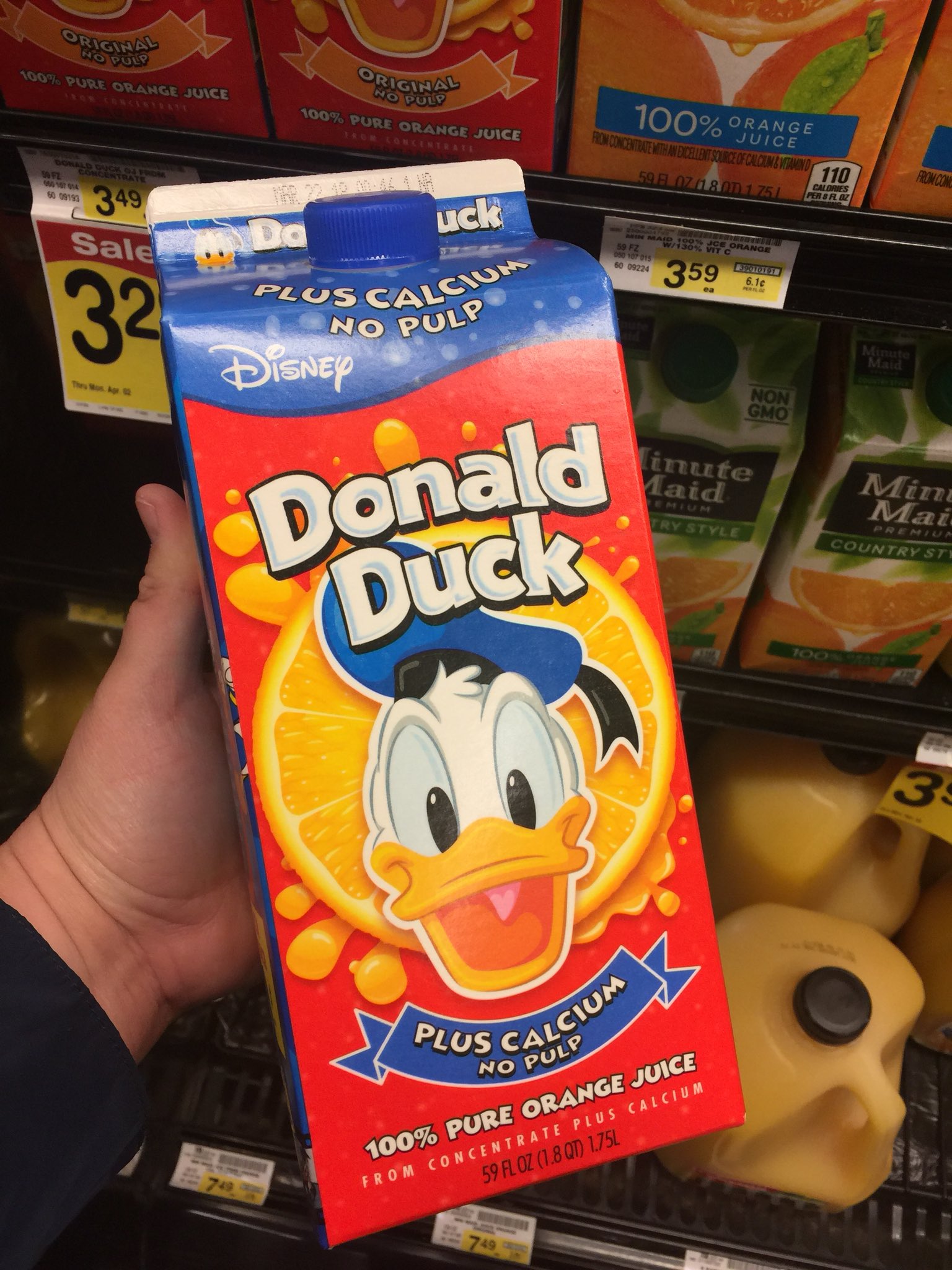 Detail Dollar Tree Donald Duck Orange Juice Nomer 13