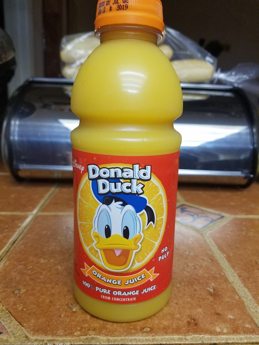 Detail Dollar Tree Donald Duck Orange Juice Nomer 3