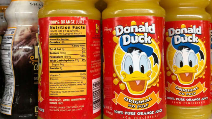 Detail Dollar Tree Donald Duck Orange Juice Nomer 46