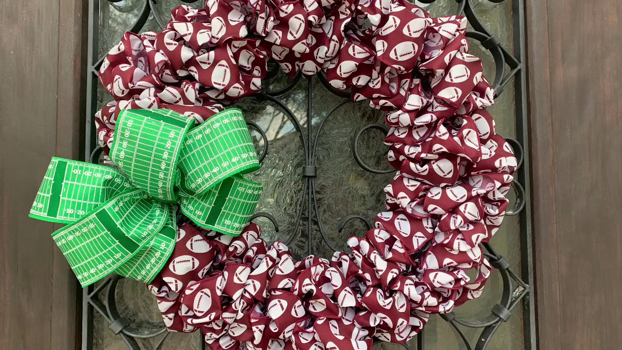 Detail Dollar Tree Football Wreath Form Nomer 41