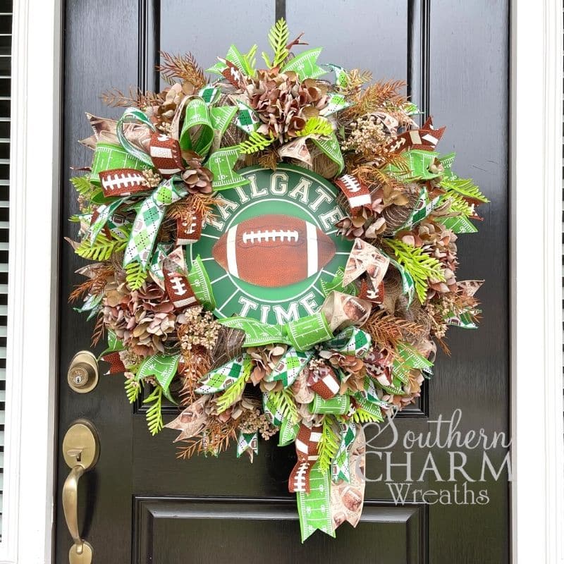 Detail Dollar Tree Football Wreath Form Nomer 52