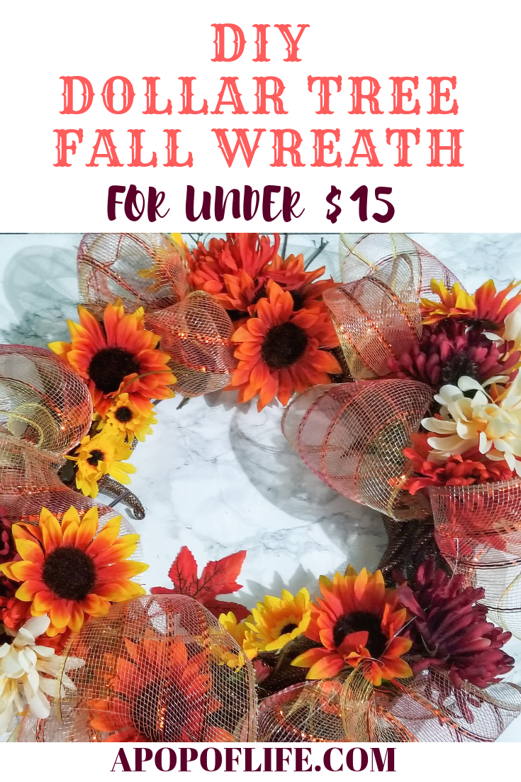 Detail Dollar Tree Sunflower Wreath Nomer 30