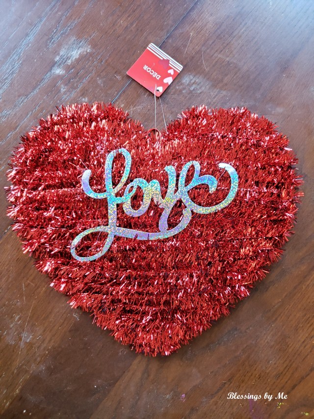 Detail Dollar Tree Tinsel Heart Nomer 22