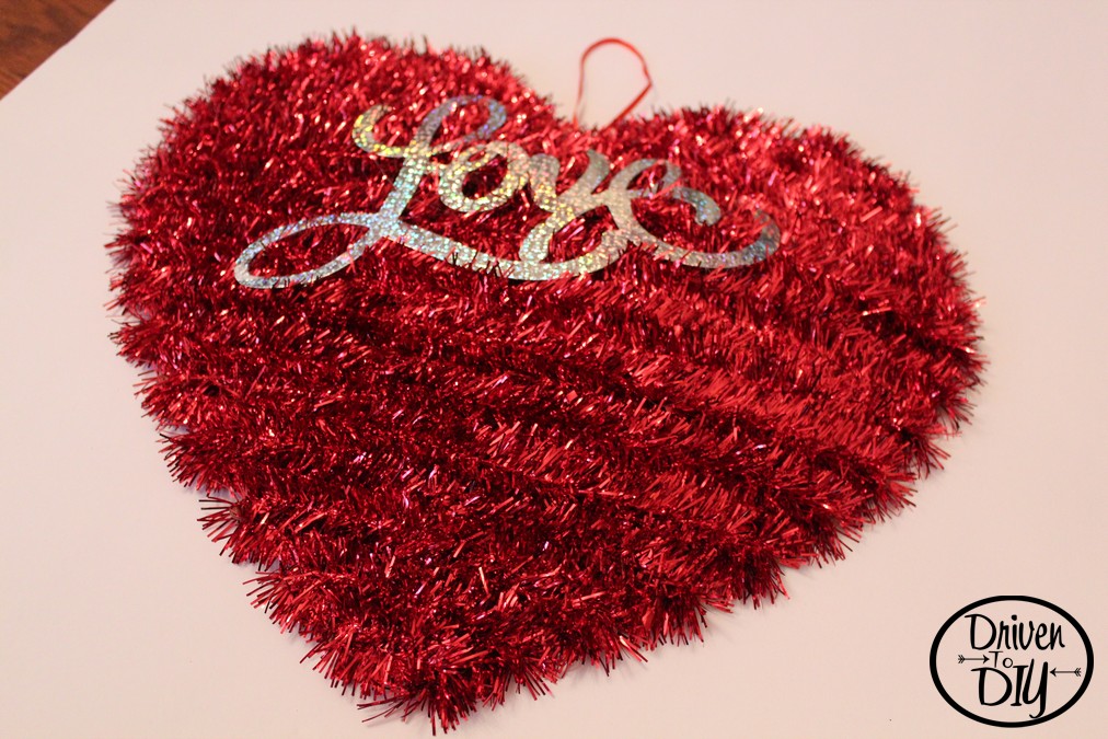 Detail Dollar Tree Tinsel Heart Nomer 25