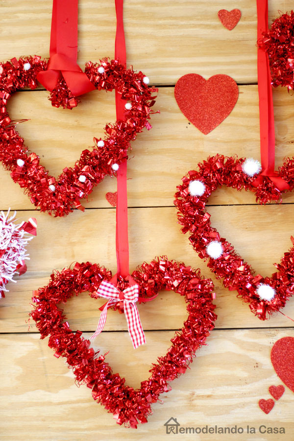 Detail Dollar Tree Tinsel Heart Nomer 28