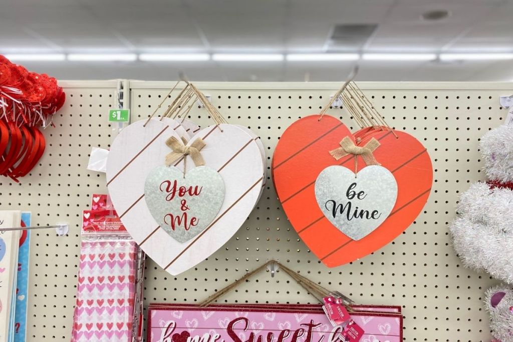 Detail Dollar Tree Tinsel Heart Nomer 32